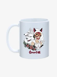 Studio Ghibli Princess Mononoke Wolf Princess 11 oz Mug
