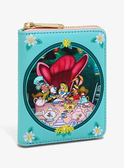 Loungefly Disney Alice in Wonderland Mad Hatter and March Hare Tea Party Wallet — BoxLunch Exclusive