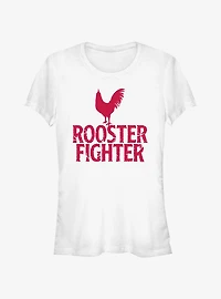 Rooster Fighter Logo Girls T-Shirt