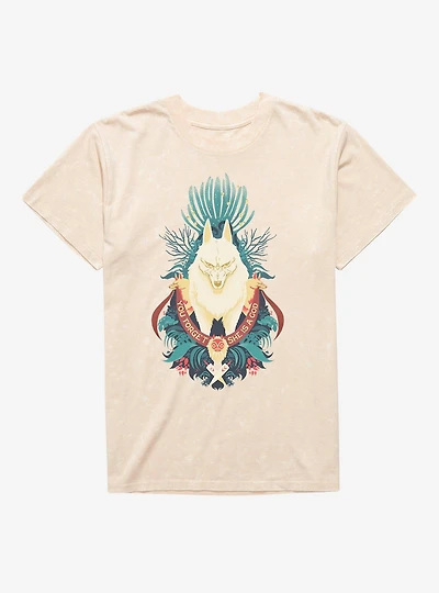Studio Ghibli Princess Mononoke You Forget Mineral Wash T-Shirt