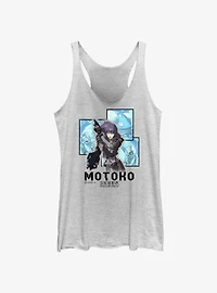 Ghost the Shell Major Motoko Portrait Womens Tank Top