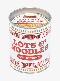 Fred Roll o’ Notes Lots o’ Noodles Cup o’ Notes Sticky Note Roll