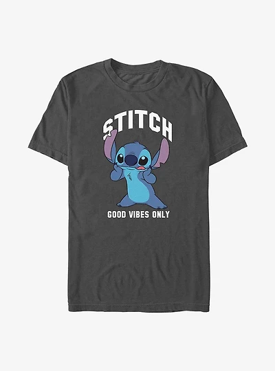 Disney Lilo & Stitch Good Vibes Only Stitch T-Shirt