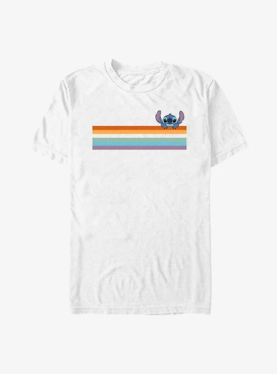Disney Lilo & Stitch Rainbow Pocket T-Shirt