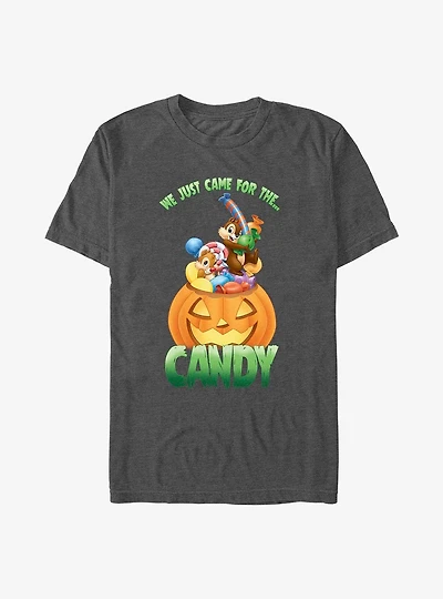 Disney Chip 'n' Dale We Just Came For The Candy T-Shirt