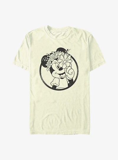 Disney Minnie Mouse Flowers T-Shirt