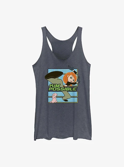 Disney Kim Possible Kim and Rufus Girls Tank