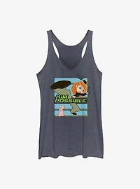 Disney Kim Possible Kim and Rufus Girls Tank