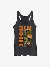 Disney Kim Possible Team Mission Possible Girls Tank