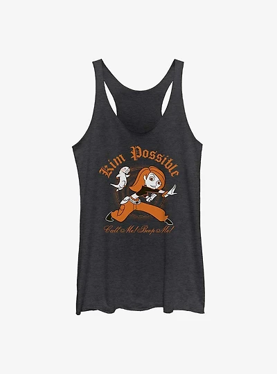 Disney Kim Possible Call Me Beep Me Haunt Girls Tank