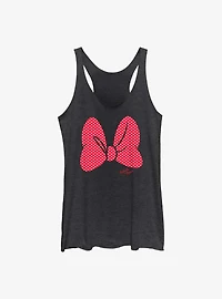 Disney Minnie Mouse Polka Dots Bow Girls Tank