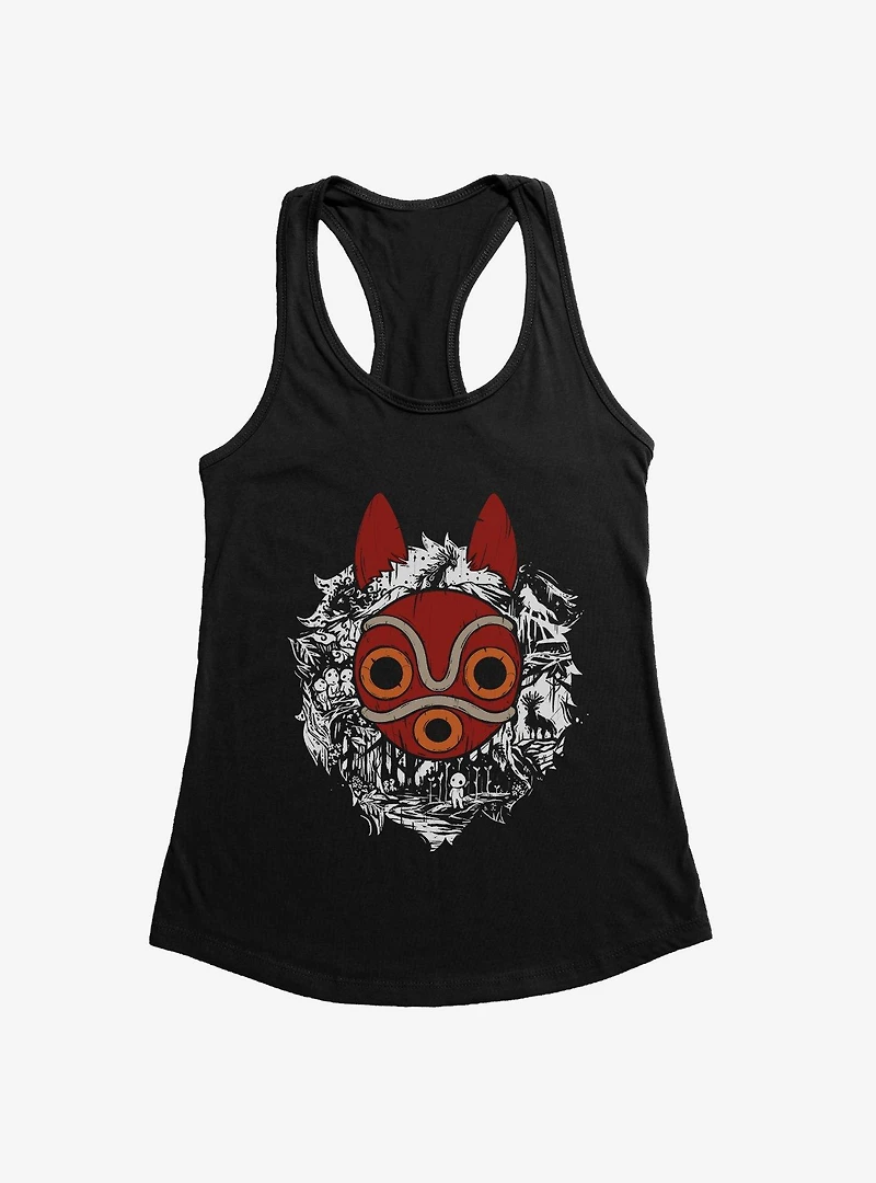 Studio Ghibli Princess Mononoke Gods And Spirits Girls Tank