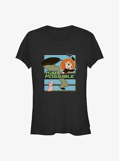 Disney Kim Possible Kim and Rufus Girls T-Shirt