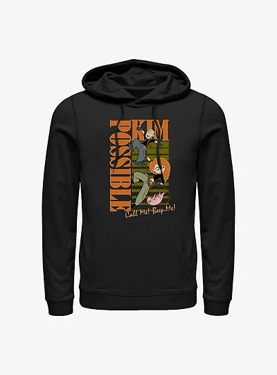 Disney Kim Possible Team Mission Possible Hoodie