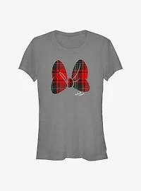 Disney Minnie Mouse Merry Christmas Bow Girls T-Shirt