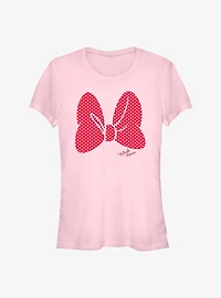 Disney Minnie Mouse Polka Dots Bow Girls T-Shirt