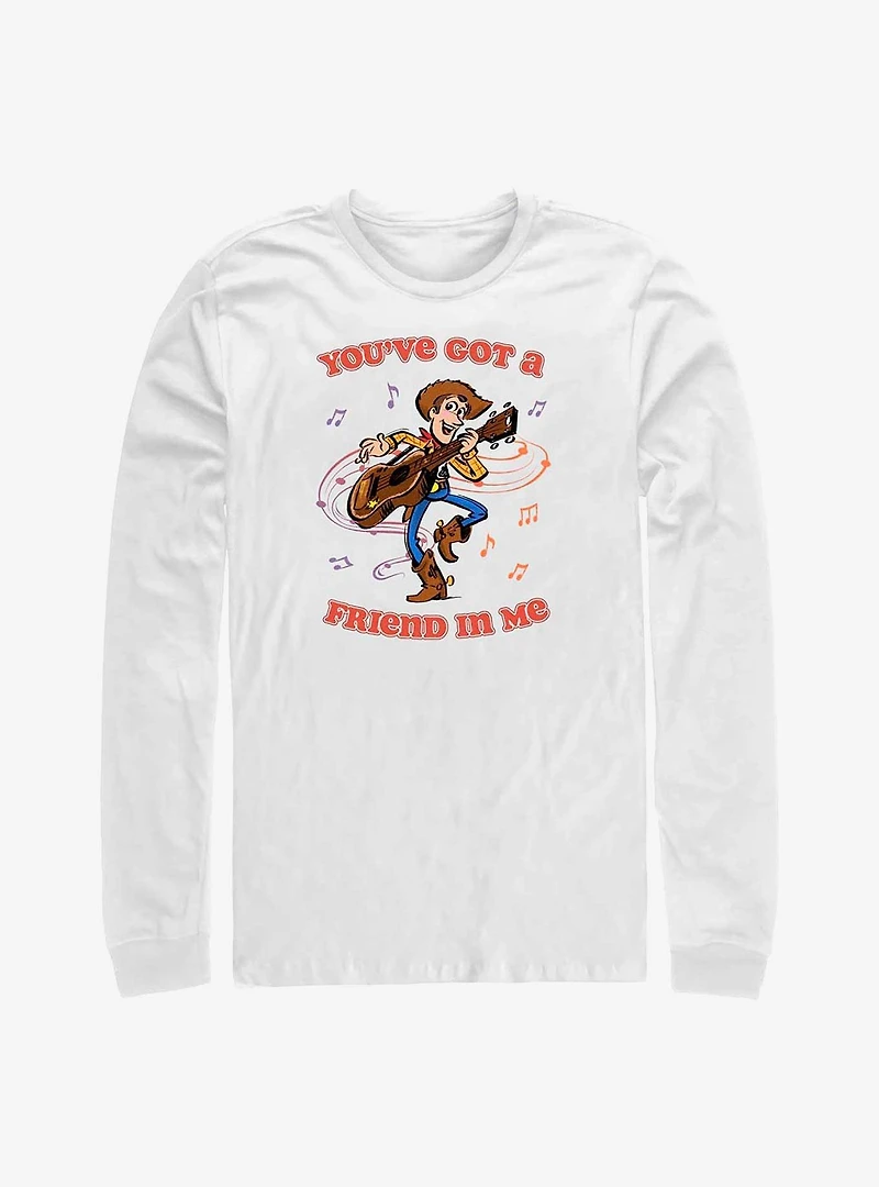 Disney100 Woody You've Got A Friend In Me Long-Sleeve T-Shirt
