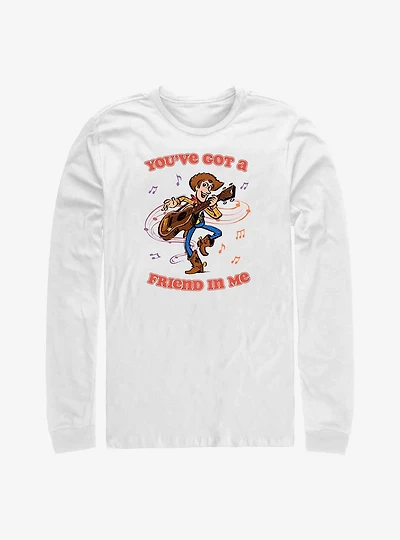 Disney100 Woody You've Got A Friend In Me Long-Sleeve T-Shirt