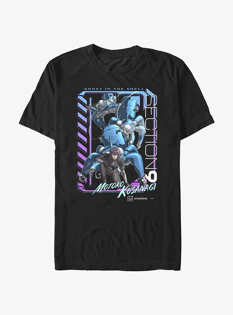 Ghost in the Shell Section 9 Motoko Kusanagi T-Shirt