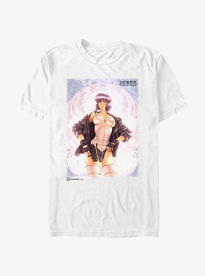 Ghost in the Shell Motoko Kusanagi The Major Poster T-Shirt