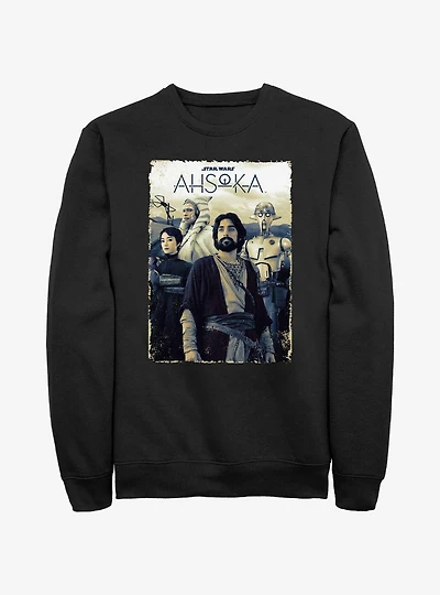 Star Wars Ahsoka Sabine Wren Ahsoka Ezra and Huyang Rebels Poster Sweatshirt