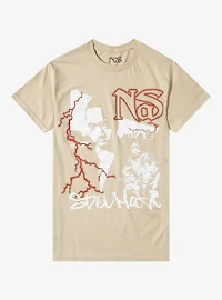 Nas Stillmatic Boyfriend Fit Girls T-Shirt