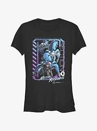 Ghost in the Shell Section 9 Motoko Kusanagi Girls T-Shirt