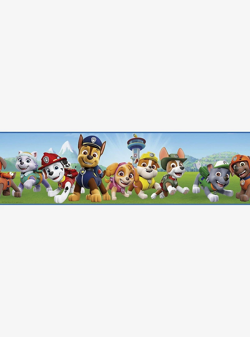 Paw Patrol Peel & Stick Wallpaper Border