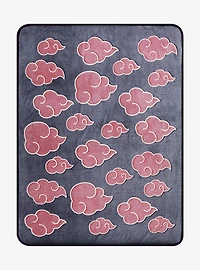 Naruto Shippuden Akatsuki Cloud Glow-in-the-Dark Blanket and Pillow