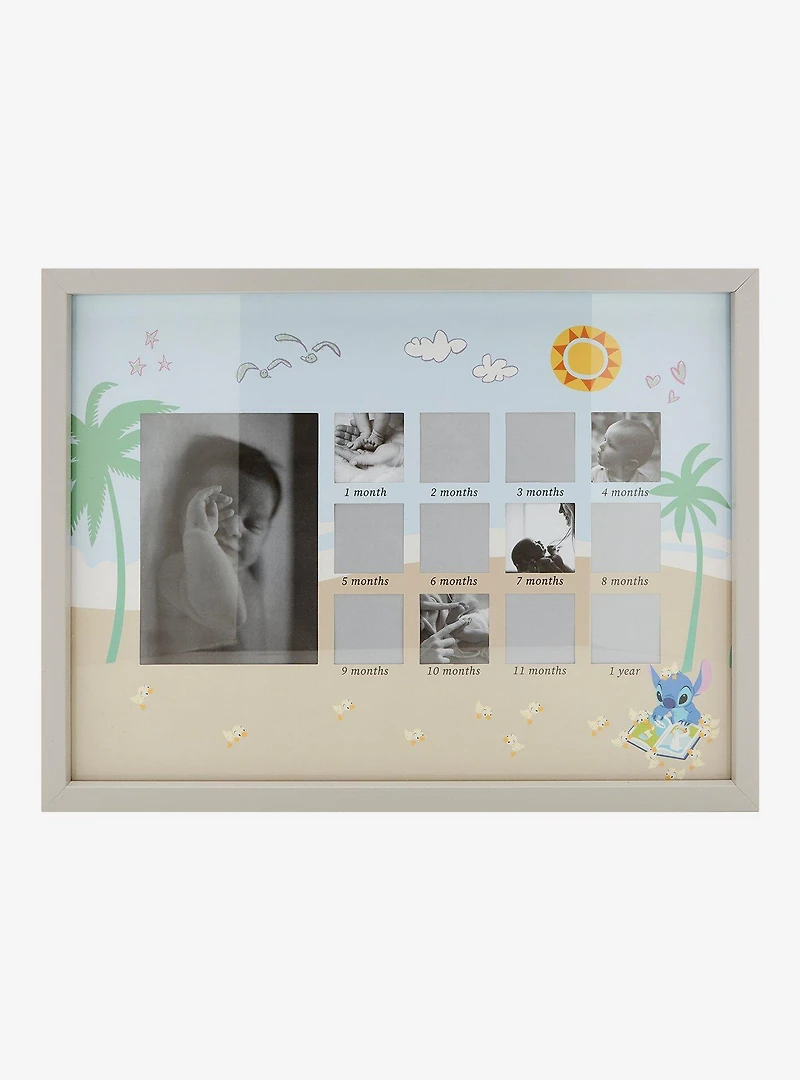 Disney Lilo & Stitch Beach Monthly Milestones Picture Frame - BoxLunch Exclusive