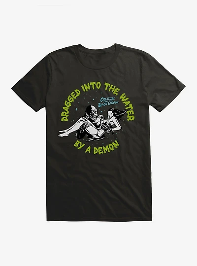 Creature From The Black Lagoon Dragged Into The Water T-Shirt