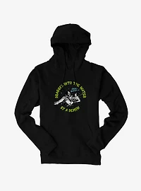 Creature From The Black Lagoon Dragged Into The Water Hoodie