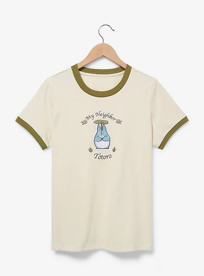 Her Universe Studio Ghibli My Neighbor Totoro Chu Portrait Women's Ringer T-Shirt - BoxLunch Exclusive