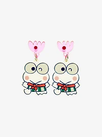Sanrio Keroppi Flower Charm Earrings - BoxLunch Exclusive
