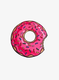 Giant Frosted Donut Beach Towel Blanket