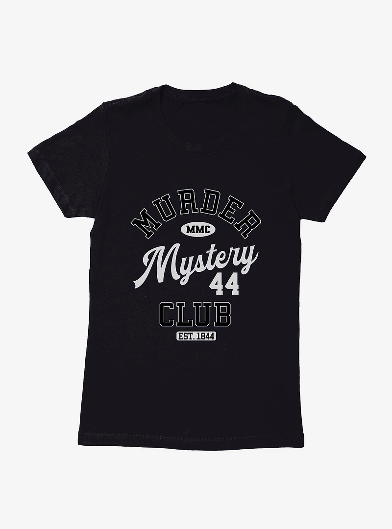 Murder Mystery Club Womens T-Shirt