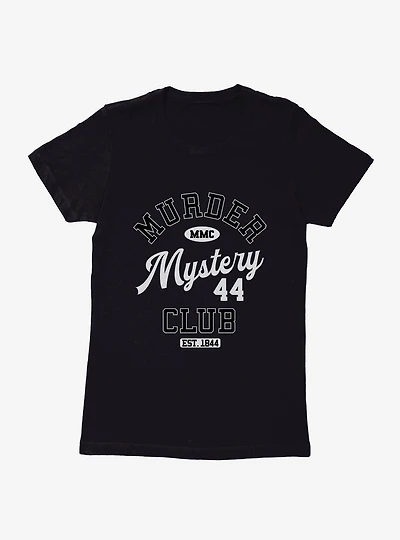 Murder Mystery Club Womens T-Shirt