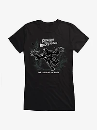 Creature From The Black Lagoon Legend Of The River Girls T-Shirt