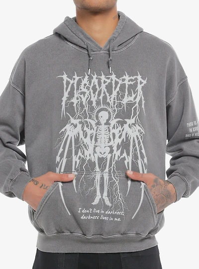 Disorder Skeleton Oversized Hoodie