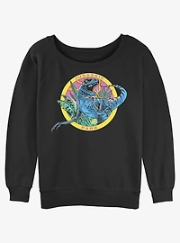 Jurassic Park Park Ranger Girls Slouchy Sweatshirt