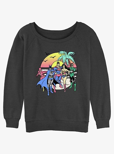 DC Surf Group Girls Slouchy Sweatshirt
