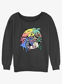 DC Surf Group Girls Slouchy Sweatshirt