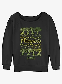 The Lord of the Rings Mirkwood Girls Slouchy Sweatshirt