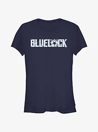 Blue Lock Glitch Logo Girls T-Shirt