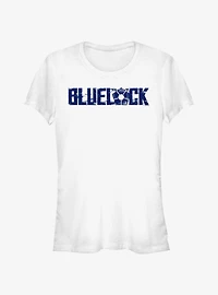 Blue Lock Glitch Logo Girls T-Shirt