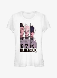 Blue Lock Team Eleven Shoei Baro Seishiro Nagi and Yoichi Isagi Girls T-Shirt