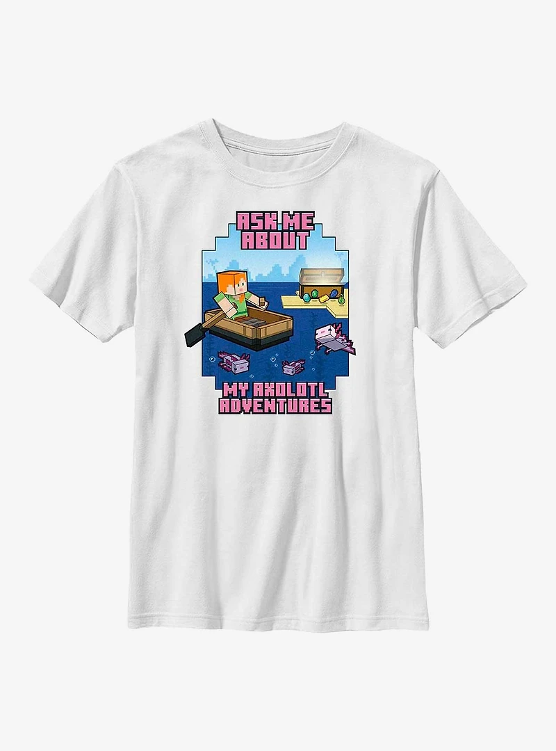 Minecraft My Adventures Youth T-Shirt