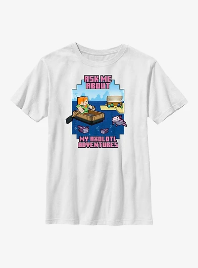 Minecraft My Adventures Youth T-Shirt