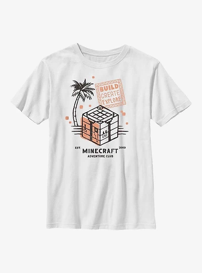 Minecraft Build Create Explore Youth T-Shirt