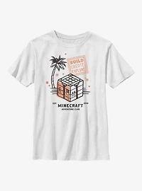 Minecraft Build Create Explore Youth T-Shirt